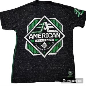 American Fighter sz L Graphic Tshirt